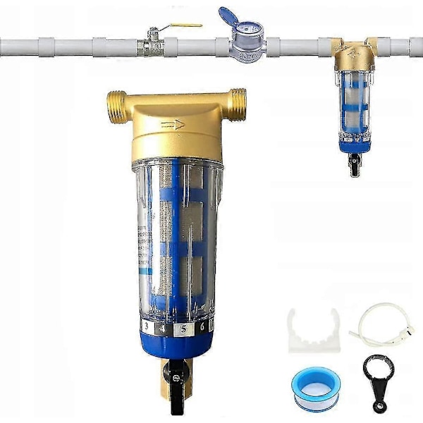 40 Mikron Spin Down Sedimentvattenfilter, Sedimentvattenfilter