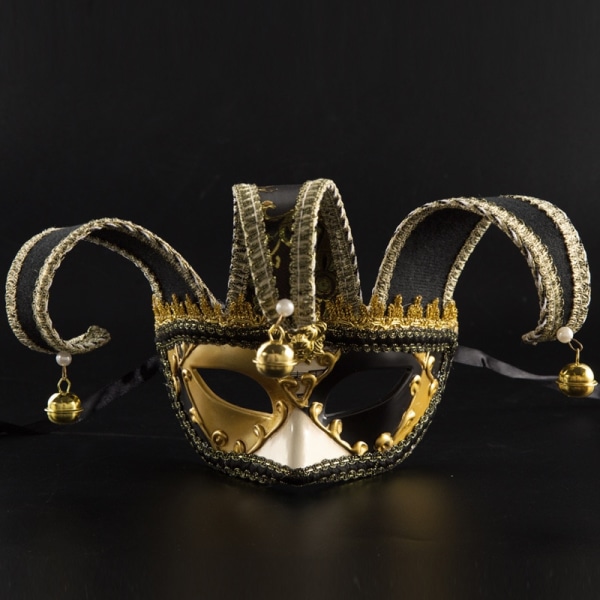 Maskeradeballmaske for kvinner/menn, venetiansk maske til musikkfest, Halloween-/bryllups-, Mardi Gras-maske, feriefestmaske Blue