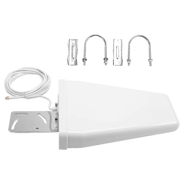 5G Full-Band Log Periodisk Antenn 12dBi 698-4900MHz Utomhus Riktantenn Nätverkssignal Förstärkare