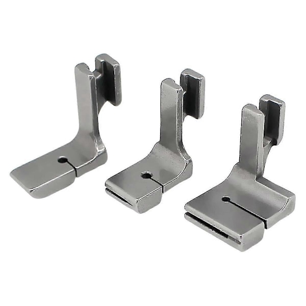 3 STK Rynkefod/Plisseringsfod P5 P50 P5W til industriel symaskine Brother