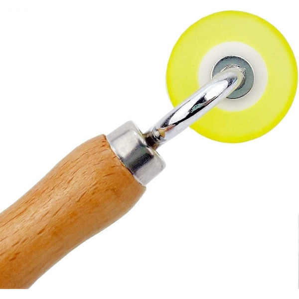 40 mm kumitapettirulla reunasaumarulla litteä painerulla käsikäyttöinen vinyylirulla tapetin asennukseen (18,5 x 4 x 3,5 cm)