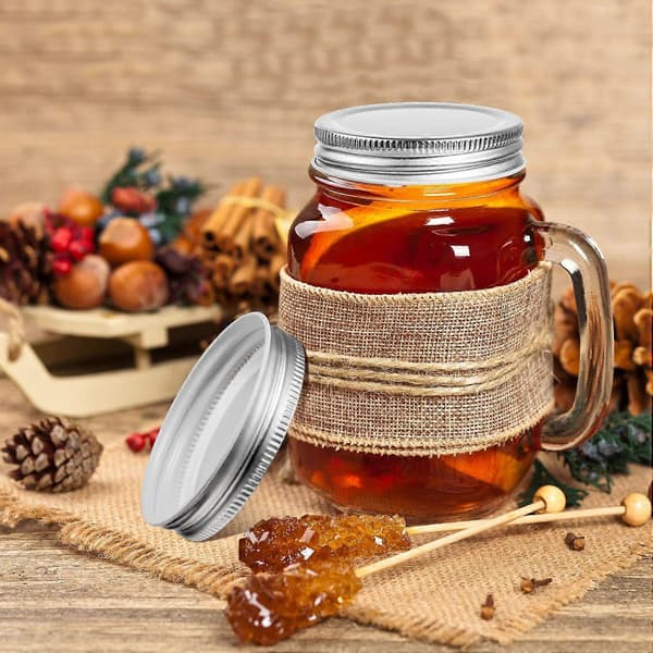 30-pack Mason Jar Lock Regelbunden Öppning Läcksäker Säker Mason Förvaring Solida Lock