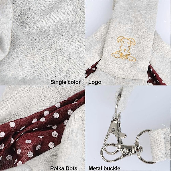 Kat/Hunde Transporttaske, Enkelt-Skulder Sling Hunde Transporttaske og Katte Kæledyrs Sling Taske Holder, Grå