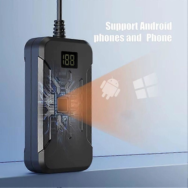 F300 Industriel WIFI Endoskop HD1080P Dobbelt Linse Kamera 5.5MM Bilinspektion Boreskop IP68 Vandtæt 2600mAh LED'er