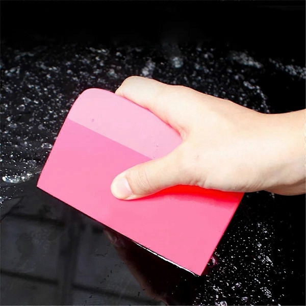 Bilskrape-sett 5 i 1 Anti-ripe TPU Gummi Skrape for Vinylfolie Skrape Vindusvisker