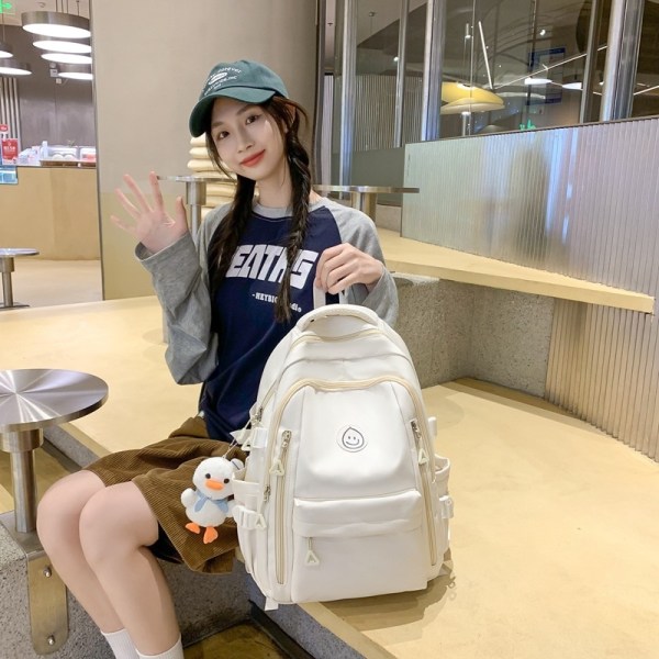 Matkalaukku Reput Naisille Muoti Suuri Kapasiteetti Tyttöjen Reppu Koulu String Korea Laukut Tyttöjen 2023 Uudet Koulutytöt Kawaii Khaki
