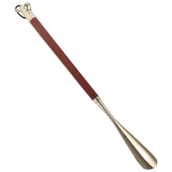 Skohorn 46cm Långt Handtag Senior Skohorn Ko Huvud Dekoration Män Kvinnor Skohorn