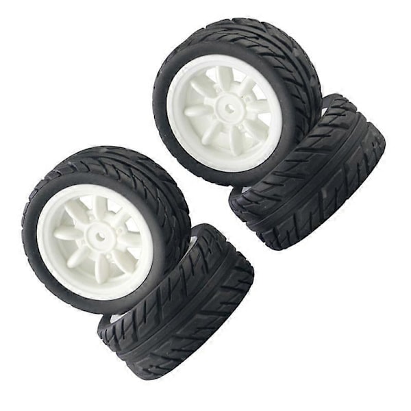 4 stk. Gummidekk for SG1603 SG1604 SG1605 UD1601 UD1602 UD1603 UD1604 1/16 RC Bil Oppgraderingsdel