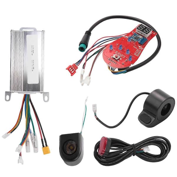 Scooter Controller Board Motherboard 350W 36V til 1:2 Scooter Kontrol Baglygter Accelerator og D