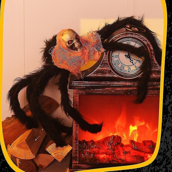 1 stk. Halloween Gigantisk Edderkopp Spøkelseshus Dekorasjoner Propsred bd