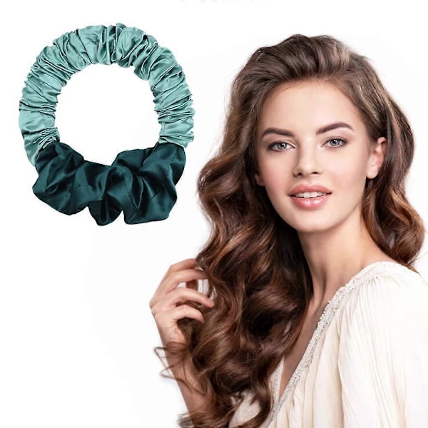 Varmefrit krøllejern pandebånd, Sleep Tie Scrunchie Ingen varme Hestehale Hårbånd Magisk Hårkrøller