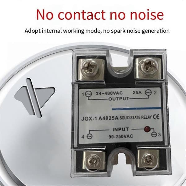 AC Kontroll AC Enkelfaset Solid State Relé Enkelfaset Ssr Aa Solid State Relé 40aa
