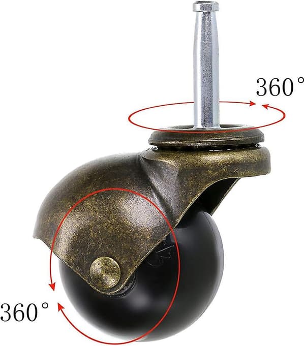 50mm Bronze Kuglehjul til Møbler og Sofaer
