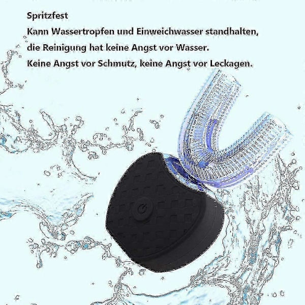 Elektrisk tandborste, automatisk 360 elektrisk sonisk tandborste