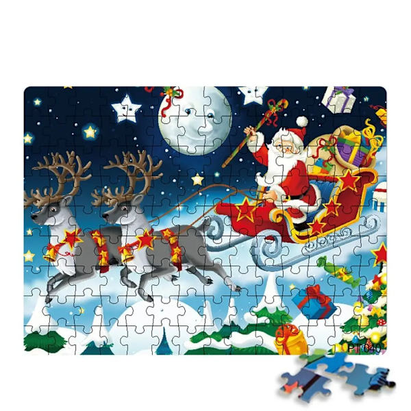 God Jul Present Baby Pussel Leksaker Tecknade Barnleksaker Montessori Tidig Pedagogisk Lek Nyårspresenter PT038