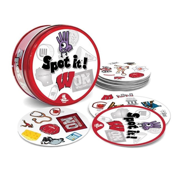 Foreldre-barn festspill kort brettspill kort Spot it spill Won ruby
