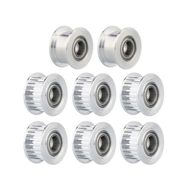 3D-skrivare Idler GT2 20 Tänder Synkron Remhjul Inre Hål 5mm Bredd 6mm Lämplig för VzBoT 3D-skrivare