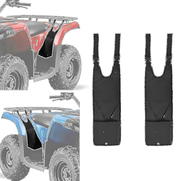 2 st ATV Fotpinnar Bak Passagerare Universal Justerbara Vikbara Slitstarka - yujia TY