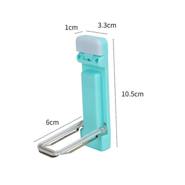 USB Uppladdningsbar Boklampa, Portabel Clip-on LED Läslampa, 3 Färger Dimbar, Perfekt för Böcker