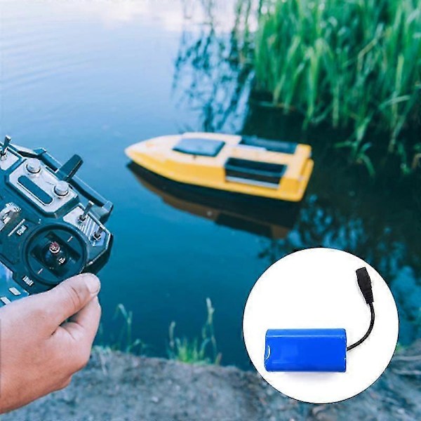 Uppladdningsbart 7.4V 5200mAh Batteri för Flytec 2011-5 1.5kg Lastande Fjärrkontrollbåt Boris