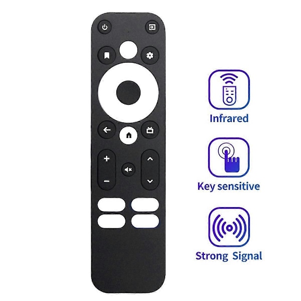 Erstatnings Stemmefjernbetjening til / KM2 Plus Android TV Boks til KM2, KM2 Plus, KM7 Plus, KD3, KD5
