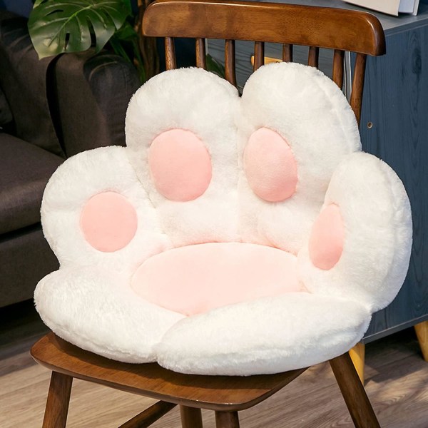 Tuolin tyyny istuimen selkänojalla, söpö ja lämmin toimistotyyny, kissan tassun tyyny, pehmeä lämmin tuolin tyyny, kissan tassun tyyny, mukava lämmin istuintyyny