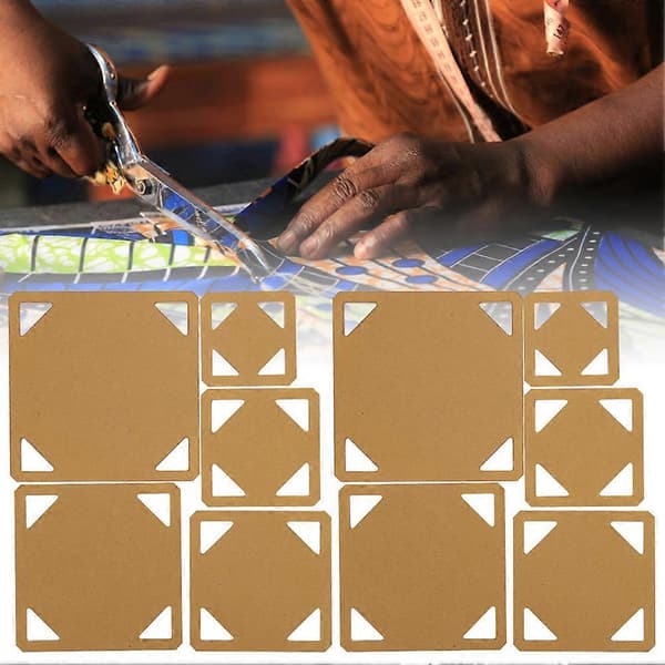 10 stk Akryl Stensil Mal Quilt Maler Patchwork Quilter DIY Verktøy Patchwork Maler