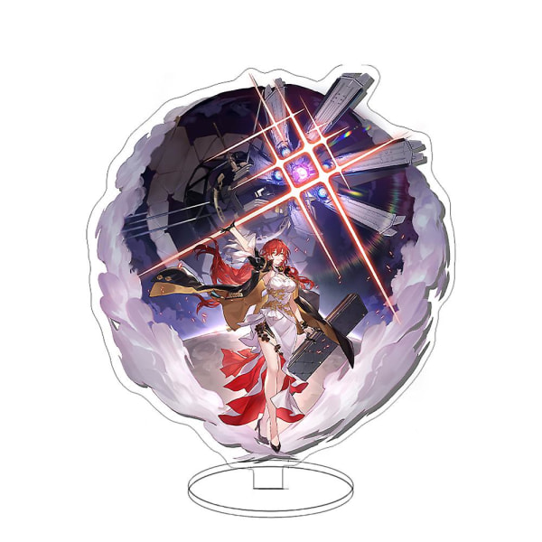 Mihoyo Nytt Spill Honkai: Star Rail Figur Mars 7. Akryl Stativ Modell Plate Cosplay Fans Gaver Anime Nøkkelring 7