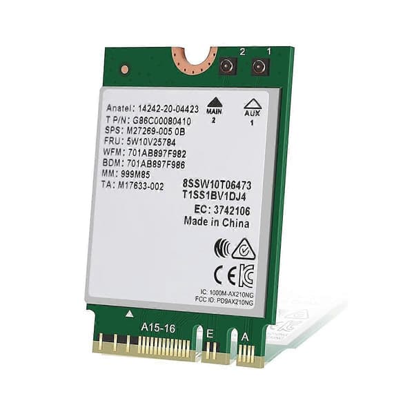 AX210 802.11AX Bluetooth 5.2 Trådløst Band Wi-Fi/Bluetooth Combo Adapter til Notebook Netværkskort