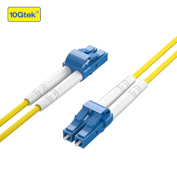 Lc-lc Smf Duplex Fiber Optisk Patch Kabel, 1-meter (3.3-ft)