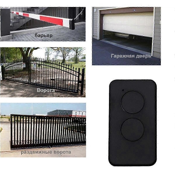 Til Sender Garageport Fjernbetjening 433MHz Trådløs Rulleport Controller til Garage