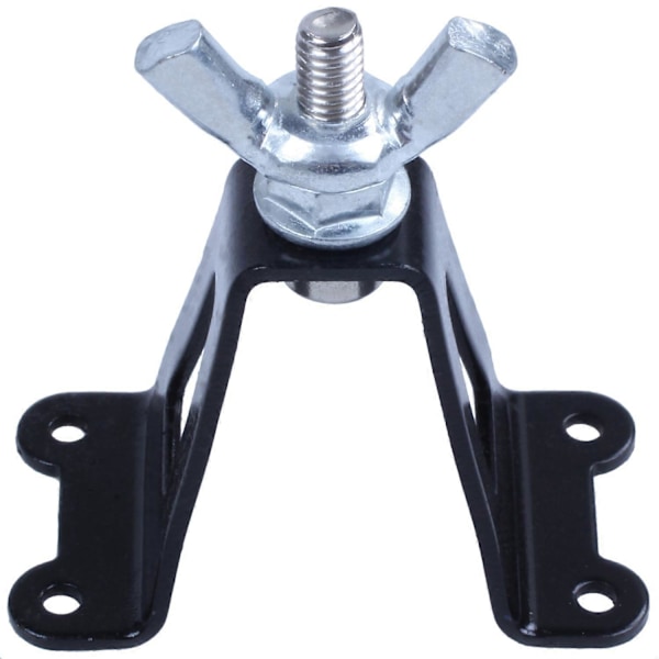 1/10 Reservdäckshållare, Metall Bakre Reservdäckfäste Hjulhållare för 1/10 Axial SCX10 D90 CC