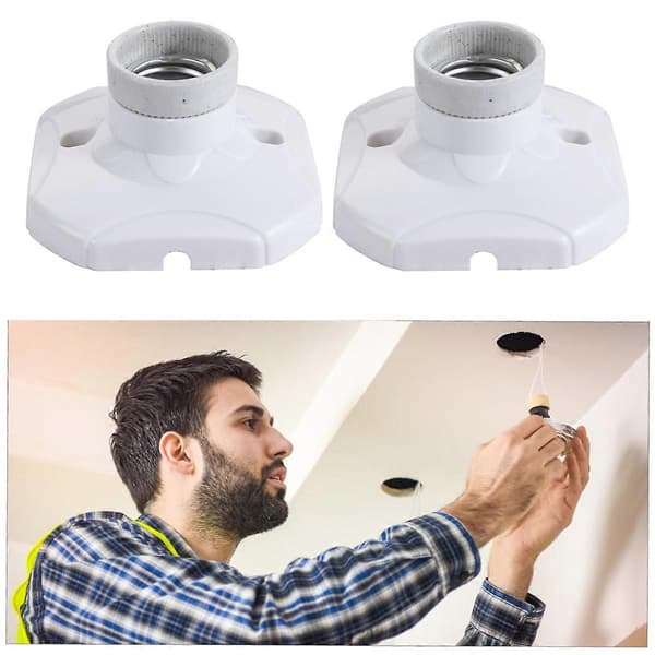 4-pack E27 Lampfot för Vägg- eller Taklampor