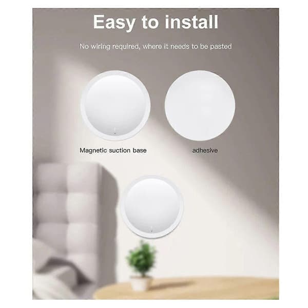 Tuya ZigBee Smart Knapskontakt Trådløs Scene Switch-knap Controller Batteridrevet Automatisering Sc