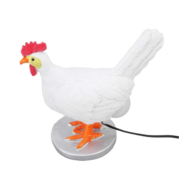 Morsom Høne Legger Egg Lampe, LED Nattlys for Barn