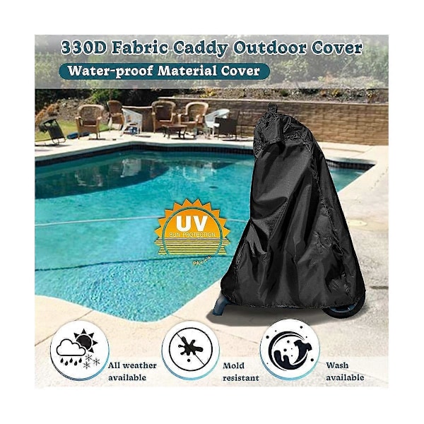 9991794-R1 Poolrenser Cover til Dolphin Pool Støvsuger Universal Classic, Ventileret Vandtæt Solbeskyttelse
