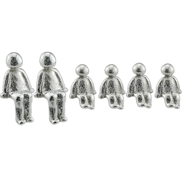 10 år Vi Skabte En Familie Tin Skulptur Figurer-Yvan