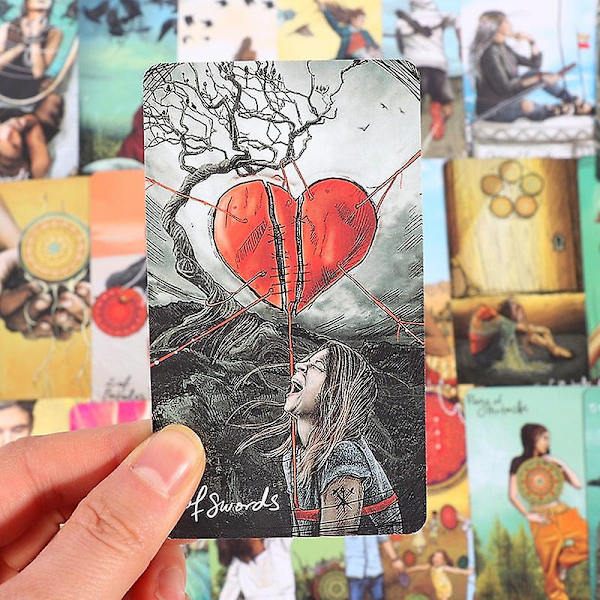 Light Seer's Tarot -korttipeli englanniksi, ennustaminen, moninpeli