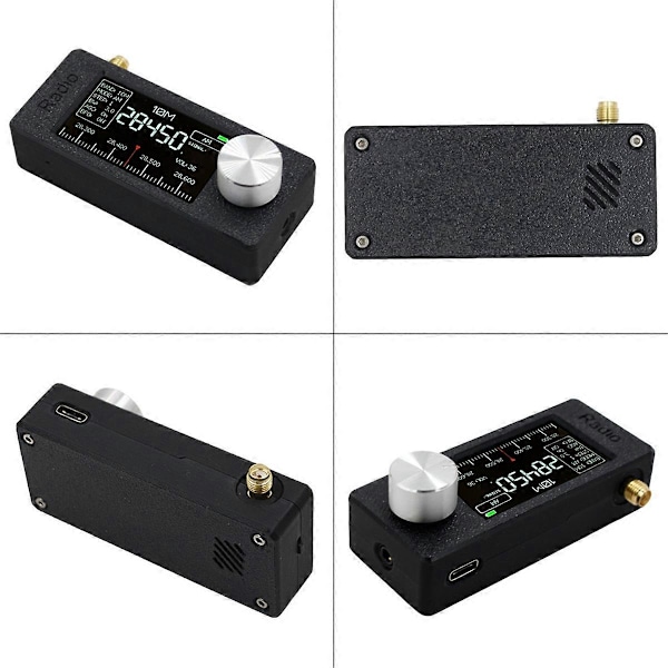 SI4732 Mini Radiomodtager 10Khz-180Mhz Bærbar Radio+Loop Antenne Kit AM FM Radio HF SW MW VHF Mini SI4732 Radio