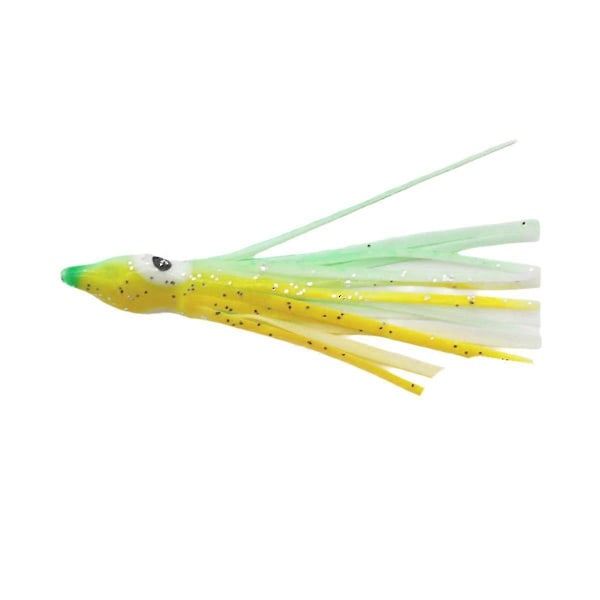 Lysende Blæksprutte Soft Bait PVC Blæksprutte Agn Multi-Farvet Falsk Fiskeagn Havfiskeri Bådfiskeri Lokkeagn 014