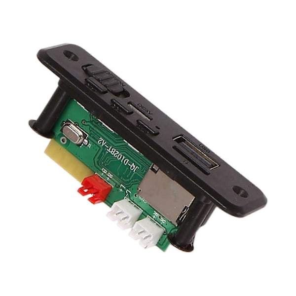 MP3 Decoder Board 5V Effektforstærker 2X3W Bluetooth 5.0 Decoder W/Opkaldsfunktion FM Radio Modul Understøtter MP3/USB Funktion