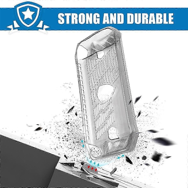 Mjukt TPU Anti-Drop Skyddsfodral för Klädmaskin Transparenta Arkadtillbehör