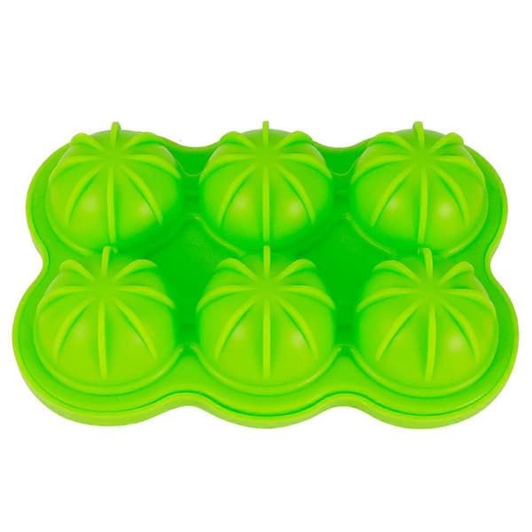 2 stk. 6-huls silikone isform til isboldfremstilling