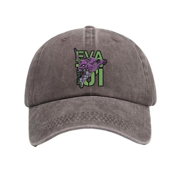 Evangelion-01 Kasket med Skygge Coffee color