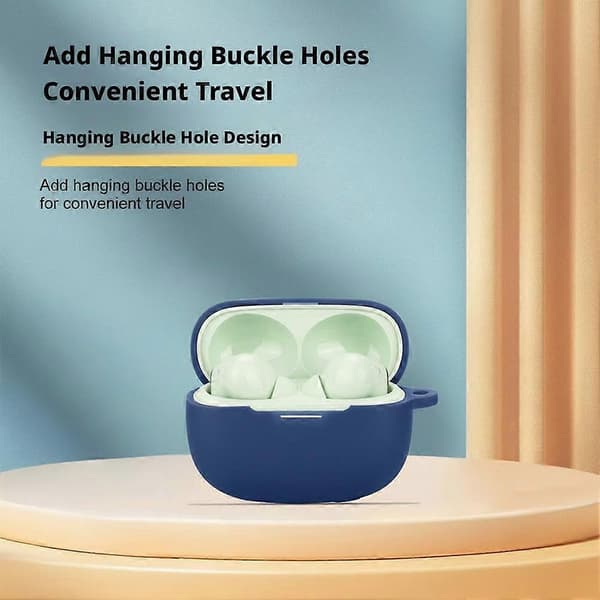 Silikonbeskyttelsesdeksel for Redmi Buds 8 Pro ørepropper Støtsikkert deksel matcha