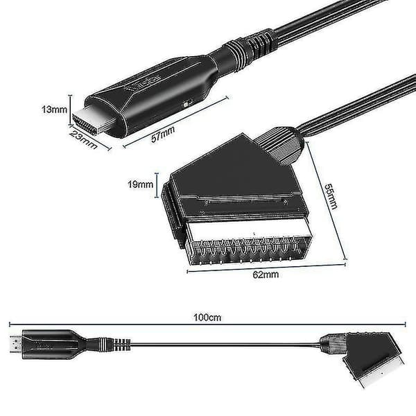 HDMI - SCART -muunnin HDMI - SCART -videoadapteri