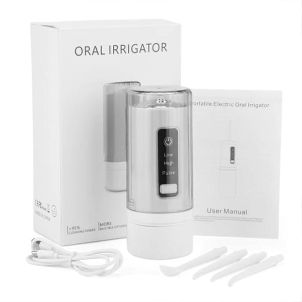 Elektrisk Sladdlös Vattenflosser Jet Dental Oral Irrigator Tandrengörare Helt Ny