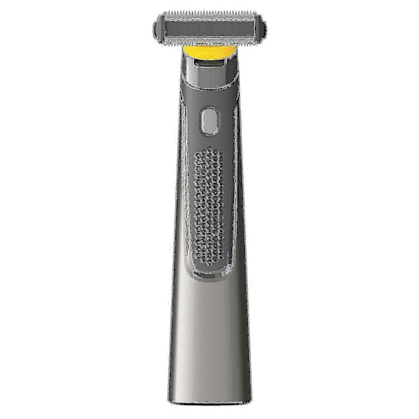 MicroTouch SOLO Titanium Ladattava Parta- ja Vartalotrimmeri - Tarkkuustrimmeri, Vedenkestävä, 3 Kampaa, USB