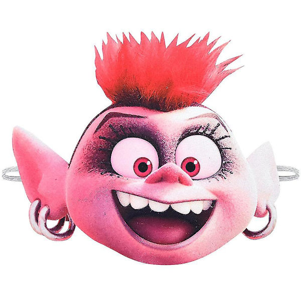 Trolls World Tour Rock Queen Barb Kostyme for Barn Cosplay Party 5-6 Years