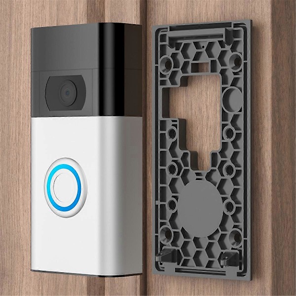 Video dørklokkeholder uden boring til Ring Video Doorbell (2020-udgave), dørklokke monteringsholder tilbehør